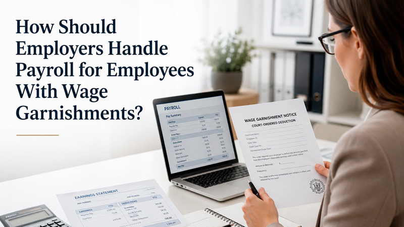 How Should Employers Handle Payroll for Employees With Wage Garnishments?
