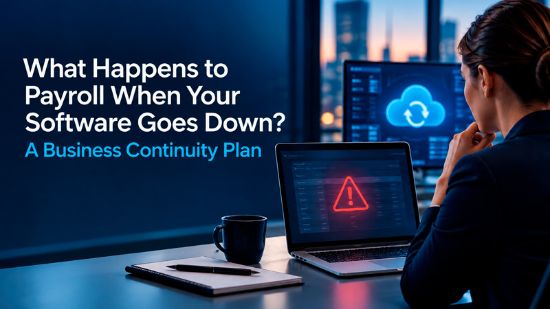 What Happens to Payroll When Your Software Goes Down? A Business Continuity Plan