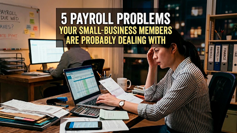 5 Payroll Problems Small Businesses Face (and How to Fix Them)
