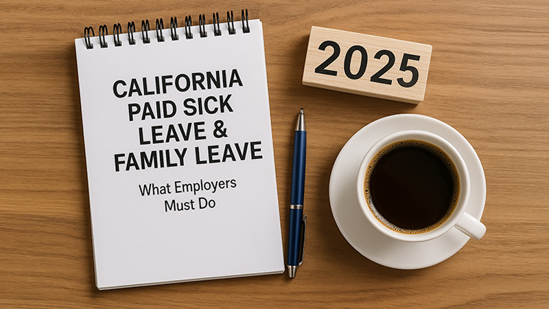 California Paid Sick Leave & Family Leave in 2025: What Employers Must Do