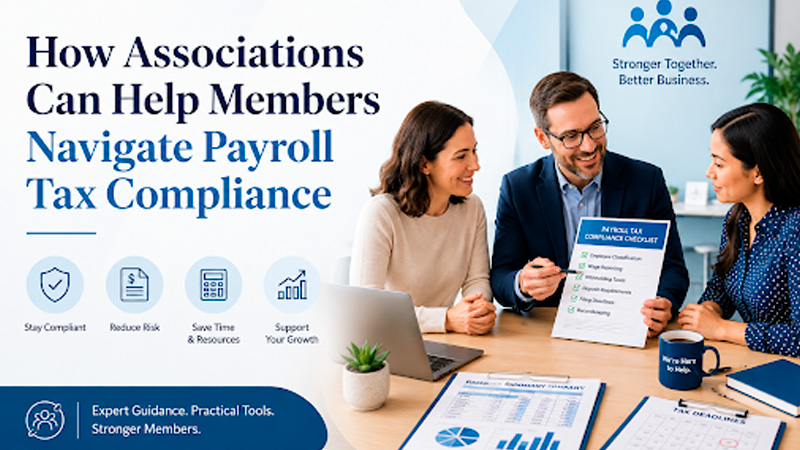 How Associations Can Help Members Navigate Payroll Tax Compliance