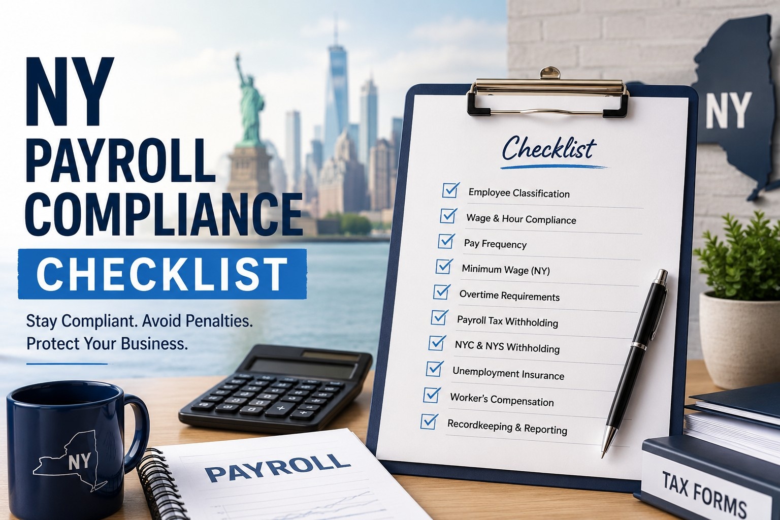 NY Payroll Compliance Checklist: What Every Employer Must Fix in 2026