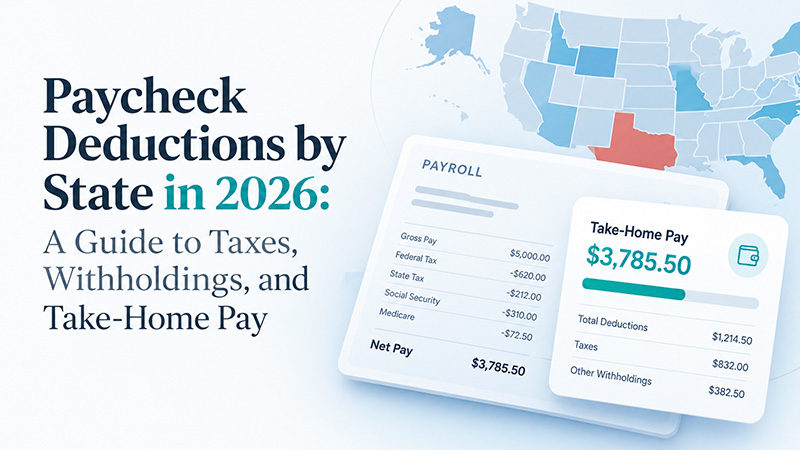 Paycheck Deductions by State in 2026: A Guide to Taxes, Withholdings, and Take-Home Pay