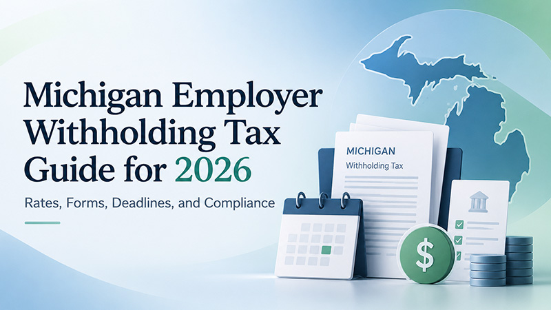 Michigan Employer Withholding Tax Guide for 2026: Rates, Forms, Deadlines, and Compliance