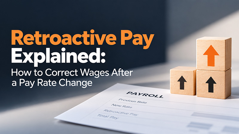 Retroactive Pay Explained: How to Correct Wages After a Pay Rate Change