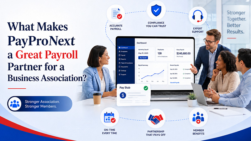 What Makes PayProNext a Great Payroll Partner for a Business Association?