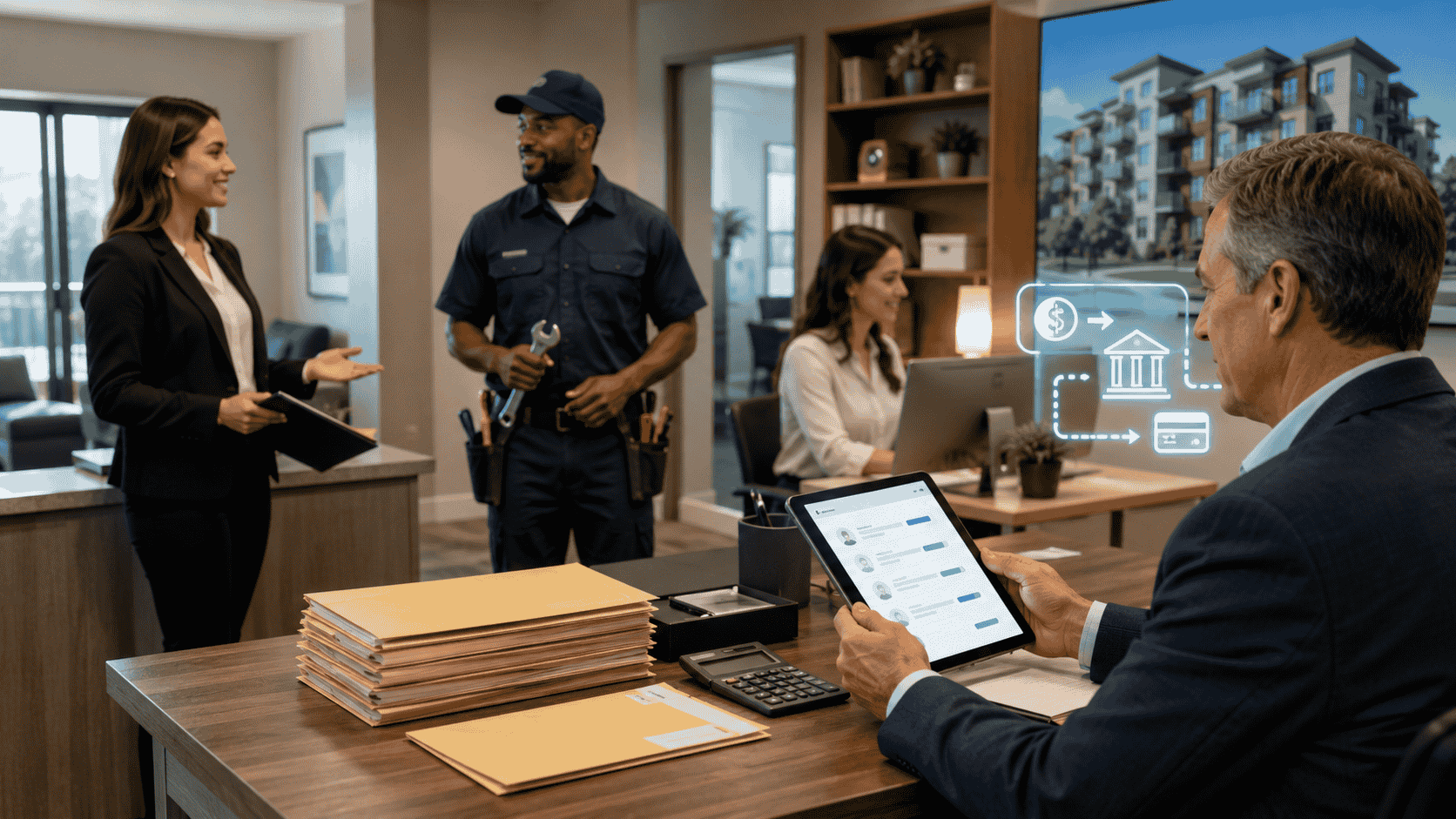 How to Pay Leasing Agents, Maintenance Staff, and Office Employees Correctly