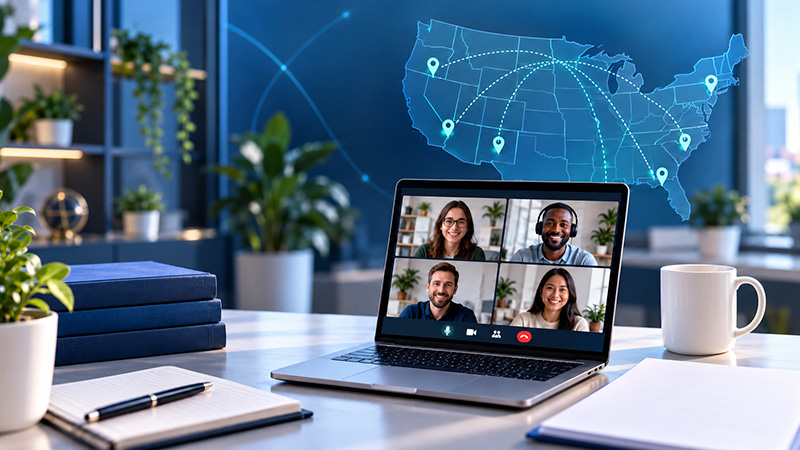 North Dakota Remote Employees: What Happens When Your Team Works Across State Lines?
