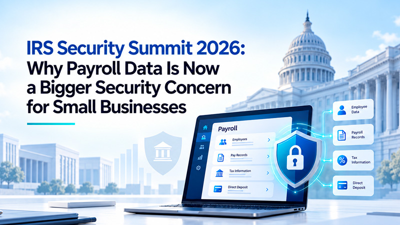 IRS Security Summit 2026: Why Payroll Data Is Now a Bigger Security Concern for Small Businesses